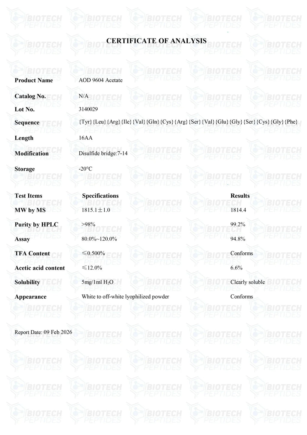 （🔥Fat Loss） Fragment 176-191 (5mg) - 10 Vials