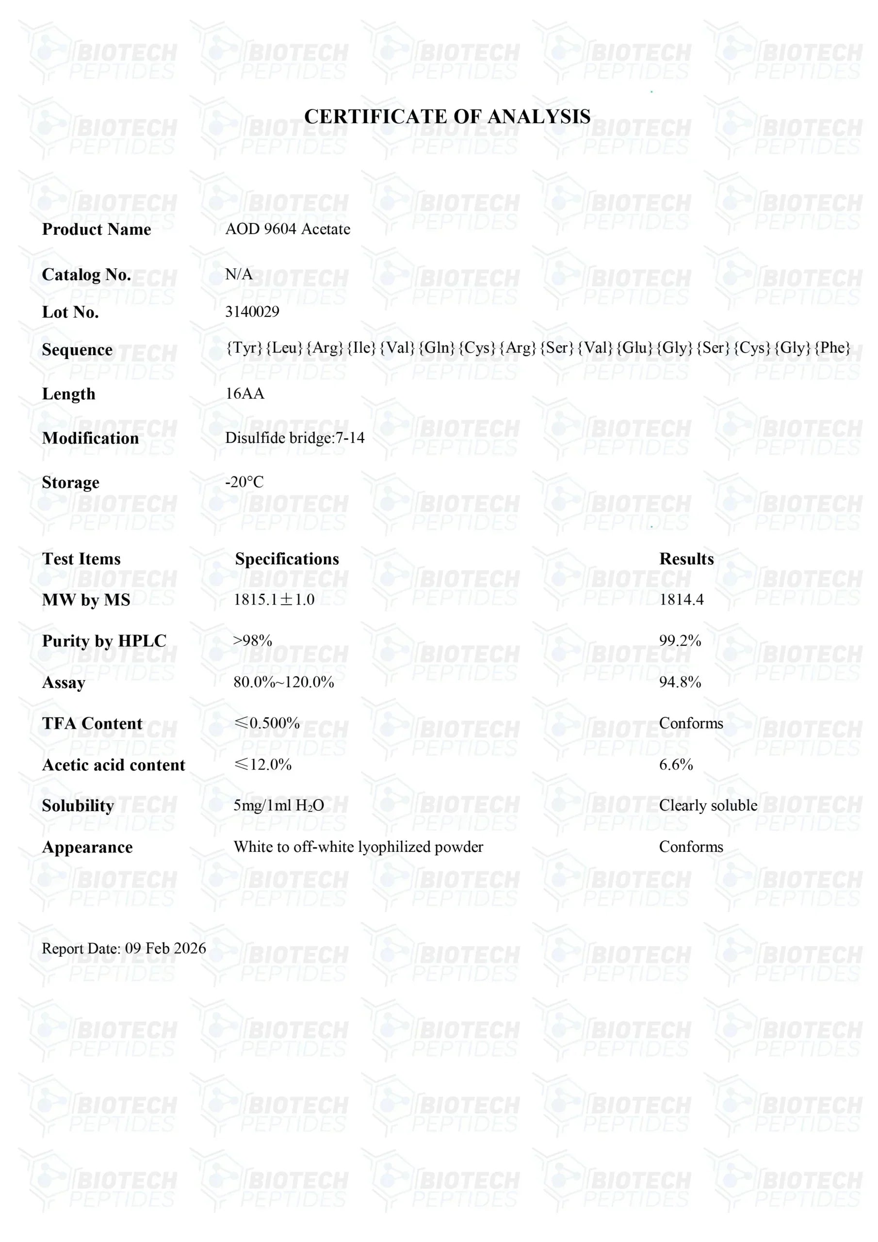 （🔥Fat Loss） Fragment 176-191 (5mg) - 10 Vials