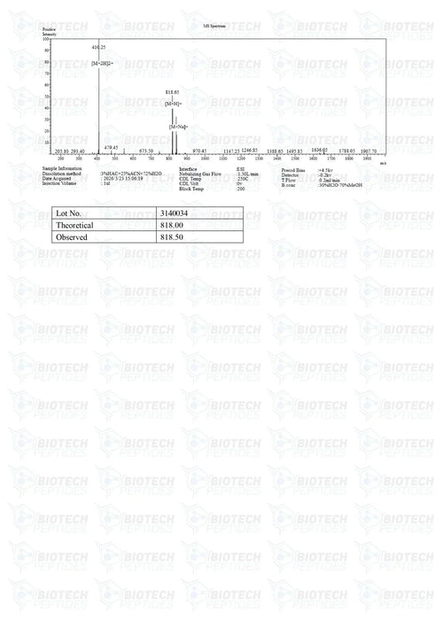 (💪 Boosts GH secretion) GHRP-2 Peptide - (10mg) - 10 Vials