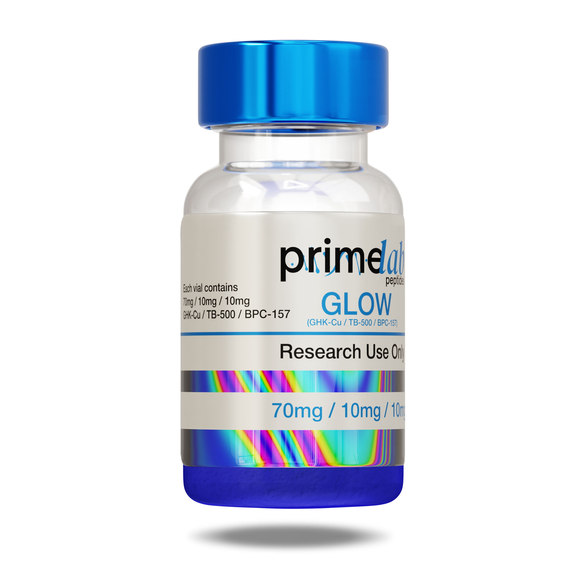 🧠（Boosts Physical and Mental Energy）Glow – 70mg - 10 Vials