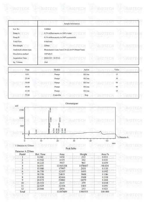 (❤️ “Love Hormone”) Oxytocin Peptide - 10mg - 10 Vials