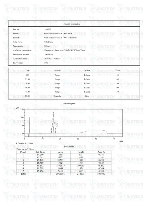 (💪 Rapid muscle gain)Receptor Grade IGF-1 LR3 (1mg) - Buy Online - 10 Vials